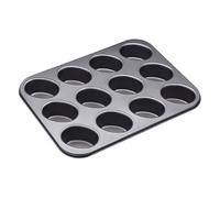 ONE BEST DEAL 12 Cup Muffin Cake Pan | Create Dessert Magic Tray | Stainless Steel Tray with Stain-Resistant, Baking Mould for Muffins or Cupcakes, Bakeware