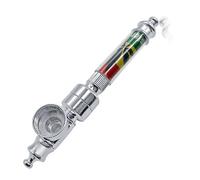 ONE BEST DEAL 5" Long Metal Smoking Pipe + 5 Screens | Pocket Size Smoke Tobacco Stylish Hand Leaf Pipe Perfect for Tobacco Smoking