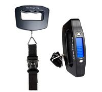ONE BEST DEAL Luggage Scale with Grip | Handheld Portable Digital Luggage Scale | Electronic Weighing Suitcase Bag Hanging Electronic Travel Scale 50kg/100lb