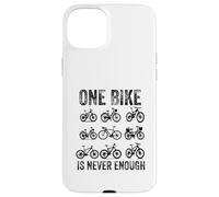One Bike is Never Enough Biking Bicycle Cyclist Riding Case for iPhone 15 Plus
