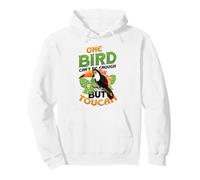 One Bird Can´t Be Enough But Toucan Pullover Hoodie