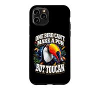 One Bird Can't Make A Pun But Toucan Dad Joke Case for iPhone 11 Pro