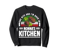 One Bite And Im Back In Nonnas Kitchen Meatballs Sweatshirt