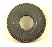 One Black Block Tread 3.00-4 Pneumatic Mobility Scooter Tyre (Size 300x4)(260x85)