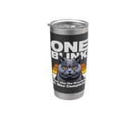 One Blink that was The Greeting It was Complete Cat Stainless Steel Insulated Tumbler