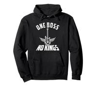 ONE BOSS NO KINGS Guitar with Wings Pullover Hoodie