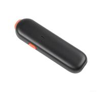 One-Button Breathalyzer Device Fast Warm-Up Result | ABS plastic body, black finish, 8.2x2.4x1.8cm size, lightweight, fits in pocket or purse