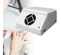 One-Button Start Nail Vacuum Dust Collector 120W,Strong Suction Power, Fast Vacuuming,Long-Lasting Work,Nail Noise Less Than 75 Db,110V