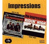 One by One/Ridin' High by The Impressions (CD, 1998)