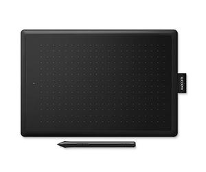 One by Wacom CTL-672 Medium Drawing Graphic Tablet with Stylus Pen PC Mac