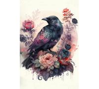 One Card Daily Tarot Journal: Raven and Roses Tarot Dairy with Tarot Tally