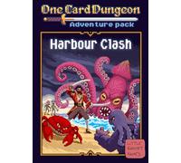 ONE CARD DUNGEON Adventure Pack: HARBOUR CLASH Expansion Board Game in Italian and English Little Rocket Games