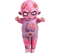 One Casa Inflatable Costume Adult,Blow Up Zombie Suit,Scary Halloween Costumes for Men Women