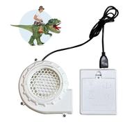 One Casa Inflatable Costume Fan Replacement, Mini Dinosaur Blow Up Pump for Halloween suit