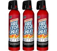 One Chem - 3 X 750G Fire Stop Spray - For Home, Kitchen, Car, Caravan, Camping - 10 In 1 Fire Extinguisher - Non-Toxic