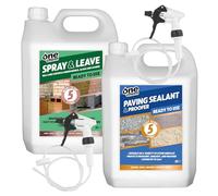 One Chem - 5L Spray and Leave Ready to Use - 5L Paving Sealant and Proofer - 2 x Long Hose Trigger Spray