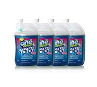 One Chem Cassette Toilet Blue Concentrate for waste and flush tanks 4 x 1L bundle