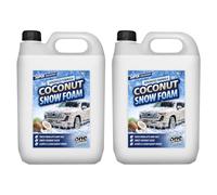 One Chem Coconut Snow Foam, 2 x 5L, Super Concentrate, Advanced Formula, Thick Foam, Easy Rinse, Glossy Finish