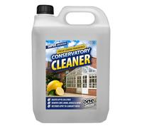 One Chem Conservatory Cleaner 5L, Concentrate, Lemon Fragranced UPVC Cleaner for Conservatories, Window Frames, Doors, Fascias & Garden Furniture