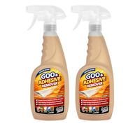 One Chem Goo & Adhesive Remover, 2 x 750ml, Fast-Acting Clinging Spray Gel, Safe on Most Surfaces & Car Paintwork