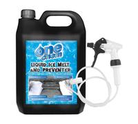 One Chem - Liquid Ice Melt and Preventer - 5L with Long Hose Trigger - Works Down to -15 Degrees Celsius