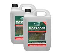 One Chem Moss Gone Moss killer 2 x 5 Litre Multi-Pack, Suitable on Path, patios and hard surfaces