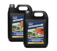 One Chem Outdoor Fluid 2 x 5 Litres, Kills 99.9% Bacteria, Disinfects Greenhouses, Plantpots, Drains, Bins, Kennels, Stables