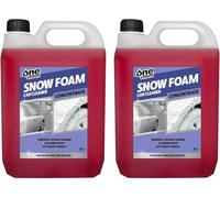 One Chem Pressure Washer Snow Foam Car Cleaner, 2 x 5L, High-Foaming Concentrate, Solvent-free, Cherry