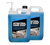 One Chem Pro Antibacterial Hand Soap, 2 x 5 Litres, with Pump Dispenser