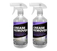 One Chem Pro Crease Remover Spray, 2 x 500ml, Fabric Refresher with Lavender Fragrance, Ready to Use