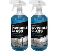One Chem Professional Glass Cleaner 1 Litre Invisible Glass for Clear Shine, No-Streak Formula (Pack of 2)