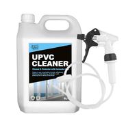 One Chem Professional UPVC Cleaner & Protector 5L plus Long Hose Trigger - with Carnauba Wax, Cleans, Polishes and Protects