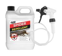 One Chem Spider Repellent Spray, 2.5L with Long Hose Trigger, Peppermint Scent, for Home and Garden, Indoor Outdoor Use