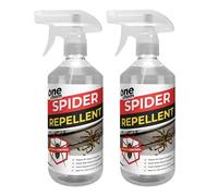 One Chem Spider Repellent Spray, 2 x 500ml, Peppermint Scent, for Home and Garden, Indoor Outdoor Use
