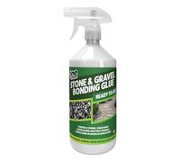 One Chem Stone and Gravel Bonding Glue, 1 Litre, Water-Based Non-Toxic Formula, Ready to Use, for Paths, Patios and Decorative Areas