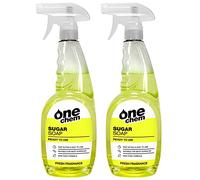 One Chem - Sugar Soap 2 x 750ml Ready to Use Spray - Cleaning Walls, Grease, Grime, Dirt and Stain Remover, Kitchen Degreaser, Versatile Cleaner