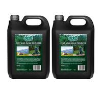 One Chem Tent and Gear Waterproof 2 x 5 Litre Refill, Multi-pack, Effectively Protects Tents and Gear From The Elements