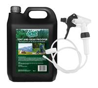 One Chem Tent and Gear Waterproof 5 Litre Spray with Long Hose Trigger, Effectively Protects Tents and Gear From The Elements