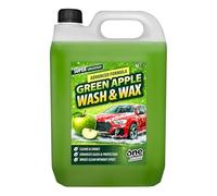 One Chem Wash and Wax Car Shampoo, 5L, Green Apple Fragrance, Cleans Dirt and Grime, Protective Shine