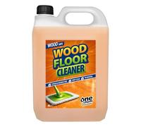 One Chem Wood Floor Cleaner, 5L, pH Neutral, Streak & Residue Free, Deep Clean, Wood Safe