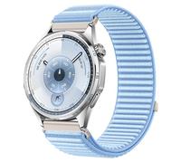 One Click 22 mm Watch Strap Compatible with Huawei Watch GT6 GT5 GT4 GT3 GT2 46 mm Strap 22 mm for Forerunner 265 255 Venu 4 45 mm, Venu 3, Venu 2, Vivoactive 4, Bip 6 Nylon Bands, One Size, Nylon, No