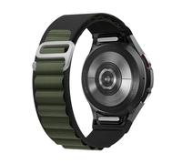 One Click Alpine Loop Bands Compatible with Samsung Galaxy Watch 7 Band/Galaxy Watch 6 4 5 FE Band 40mm 44mm/Watch 6 4 Classic 47mm 43mm 42mm 46mm/5 Pro 45mm, 20mm No Gap Nylon Sport Strap for Men