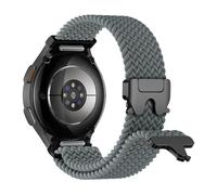 One Click Braided Strap for Samsung Galaxy Watch 7 6 5 4 FE 40mm 44mm/6&4 Classic 46mm 42mm 47mm 43mm/5Pro 45mm Men/Women,No Gap Elastic Nylon Straps Parachute Sport Band for Samsung Watch 7 4 6 5 FE