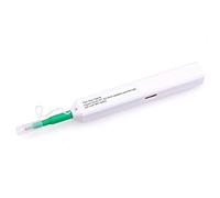One-Click Fiber Optic Connector Cleaner Pen for 2.5mm SC ST and FC Connectors(Green)