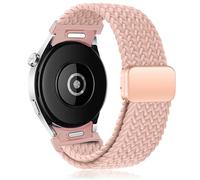 One-Click No Gap Braided Elastic Strap for Samsung Galaxy Watch 7 6 5 4 (40/44mm) 6 Classic 43mm 5 Pro(45mm) 4 Classic(42/46mm) Straps Nylon Loop Stretchy Sport Band for Galaxy Watch 7 6 5 4 FE