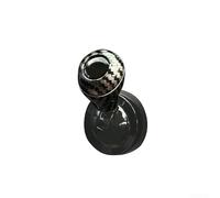 One Click Start Functional Gear Shift Knob with Pull Rod and Carbon Fiber Finish for BMW For HONDA Cars (A)