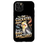 One Cockatiel Away From Being A Bird Sanctuary Cockatiels Case for iPhone 11 Pro