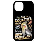 One Cockatiel Away From Being A Bird Sanctuary Cockatiels Case for iPhone 14