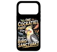 One Cockatiel Away From Being A Bird Sanctuary Cockatiels Case for iPhone 17 Pro Max