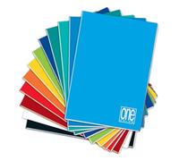 One Color Blasetti A4 21feuilles Notebook Notepad - Multi-Coloured (210 mm x 297 mm)